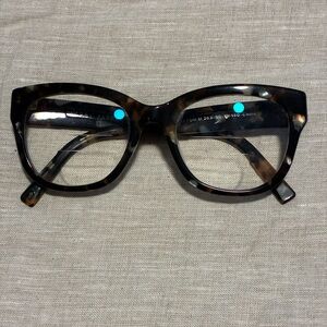 Warby Parker Tortoise Shell Cat Eye Glasses, barely worn